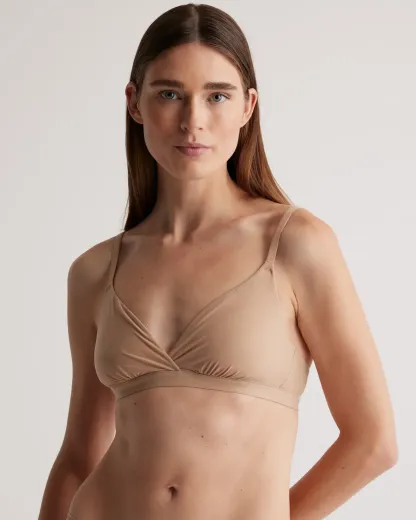 OEKO-TEX Standard 100 High Quality Second Skin Ultimate Crossover Bralette Made in China-RANBAO