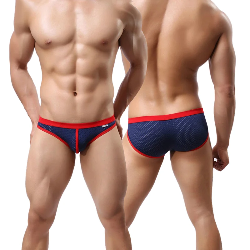 China Big Factory Good Price Small Mens Briefs and Mesh Underwear at Wholesale Price-RANBAO