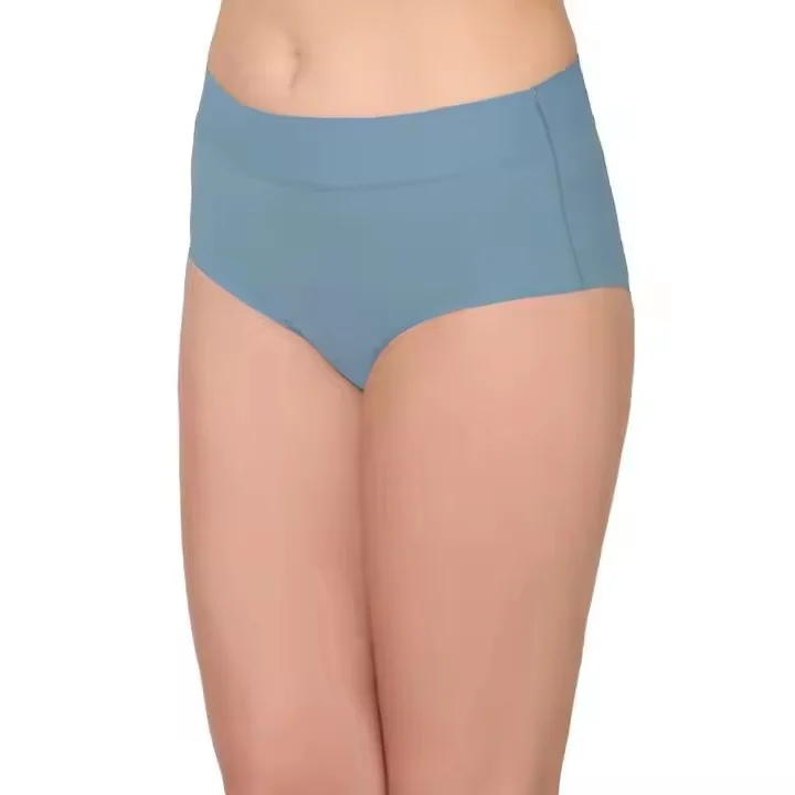 Mid-waist Ladies Sexy Satin Underwear Women Sexy Briefs Seamless Lace Panties Women's Panties Woman Underwear-RANBAO