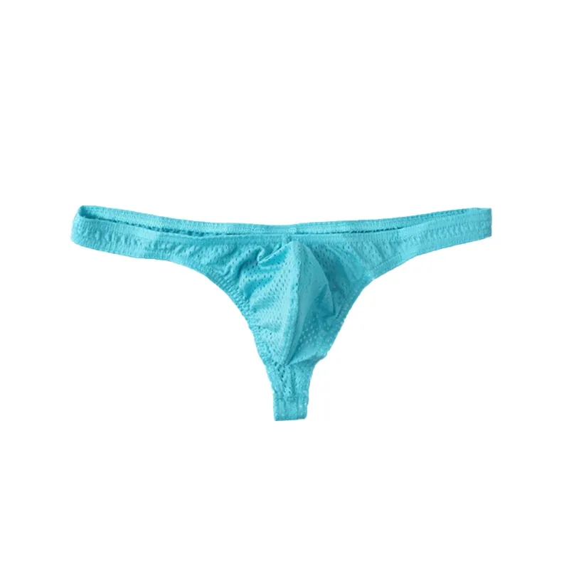 G-string Panties Cotton Underwear Men Sexy Panties Women Underpants Thongs Solid Color Briefs OEM Service-RANBAO