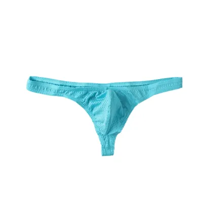 G-string Panties Cotton Underwear Men Sexy Panties Women Underpants Thongs Solid Color Briefs OEM Service-RANBAO