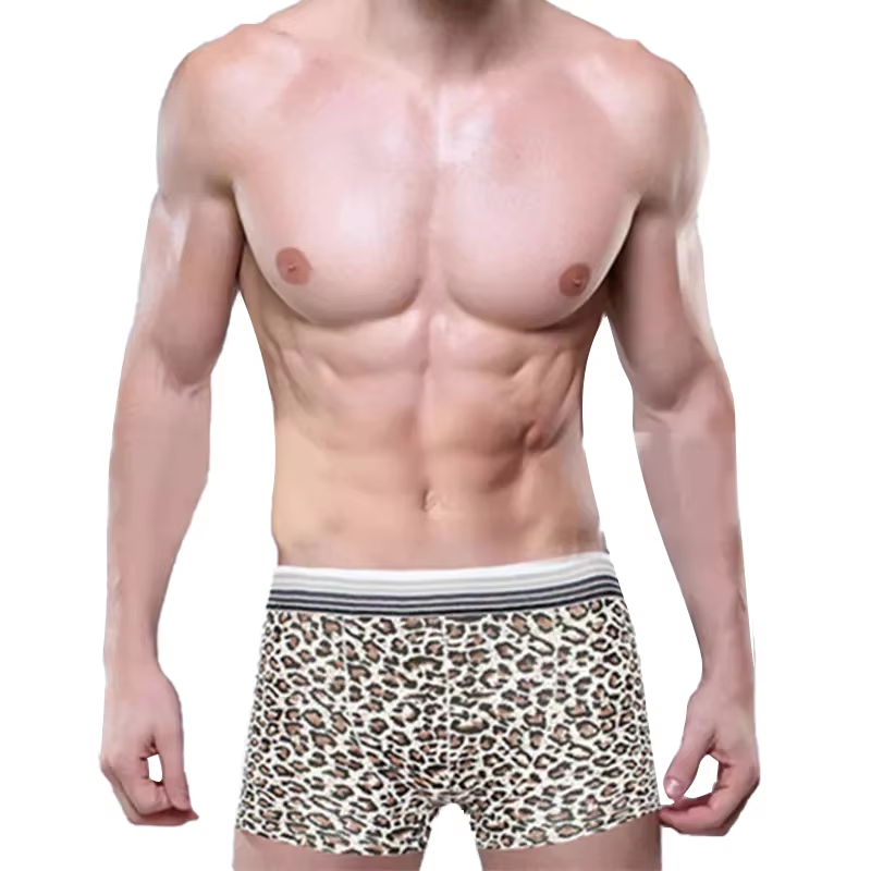 Fashion And Good Taste Men's Customized Comfortable Underwear Boxers With Multielements