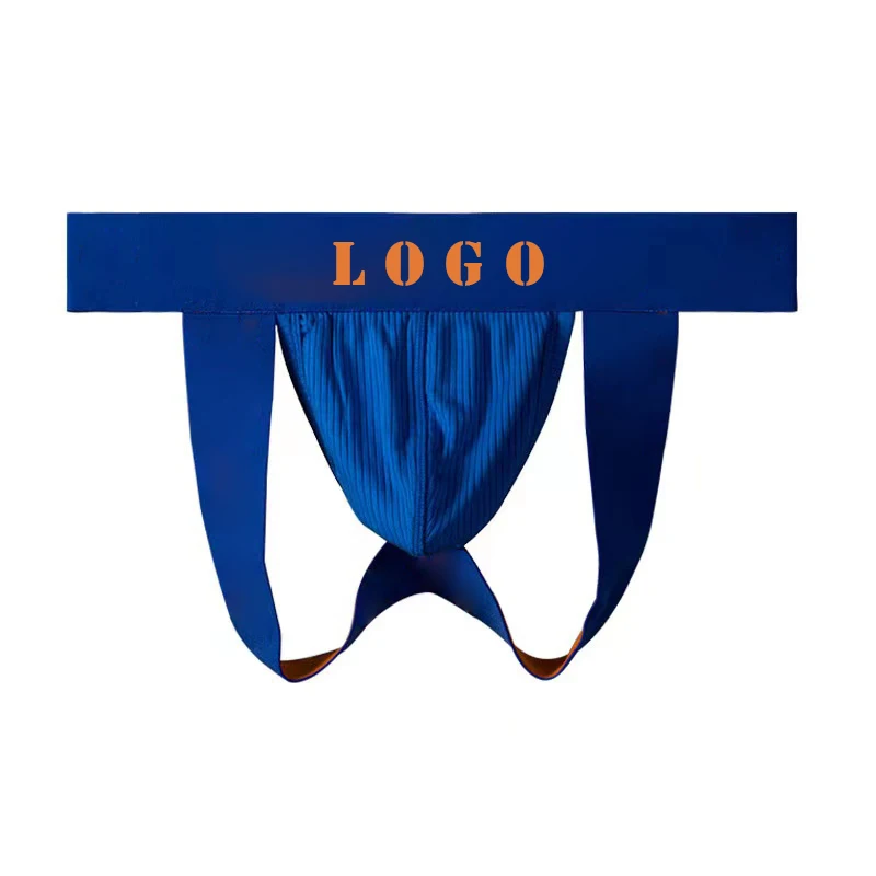 Wholesale Fashion Cotton Gay Men Sexy Man's Underwear Thong Men Jockstrap Quick Dry Thongs and G Strings U Pouch-RANBAO