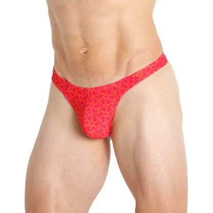 Wholesale Hot Sexy Men Underwear Men Fancy Underwear Brave Person Men Breathable Soft Underwear Thongs-RANBAO