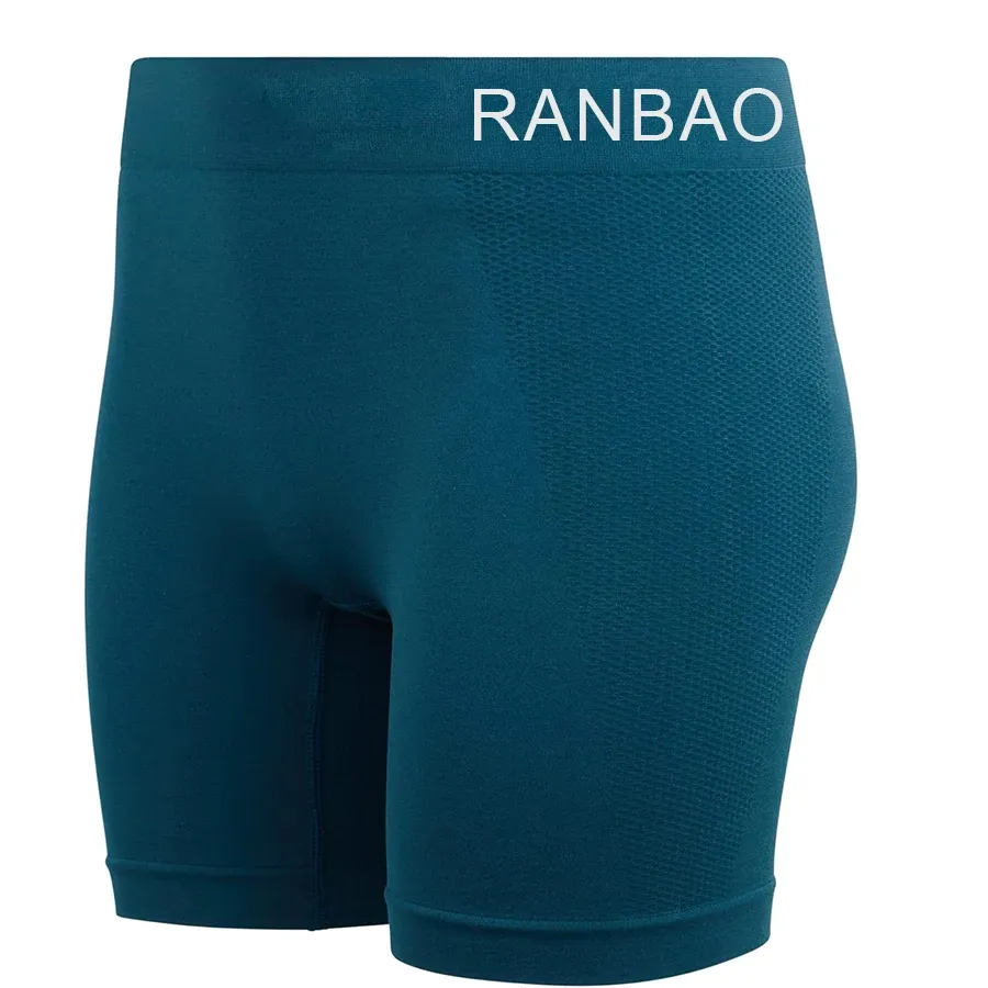 OEM Factory Custom 3XL Women Nylon Spandex Long Leg Boyshorts Panties With Comfortable+-RANBAO