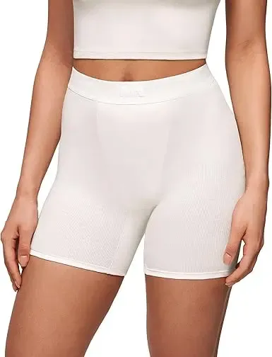 Customized Stretch Cotton Underwear High Waisted Panty Women's Boxer Boy Shorts Briefs-RANBAO