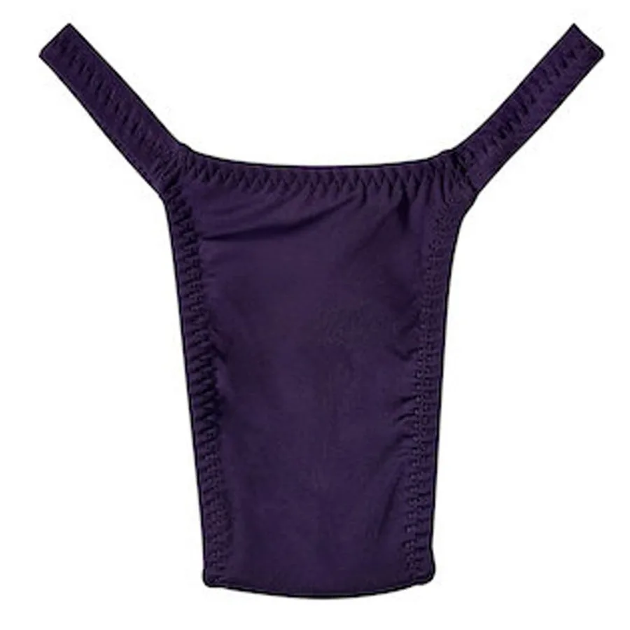 Custom Breathable Anti-bacterial Cotton Wider Front Panel Low Waist Girls Women Tucking Gaff Thong-RANBAO