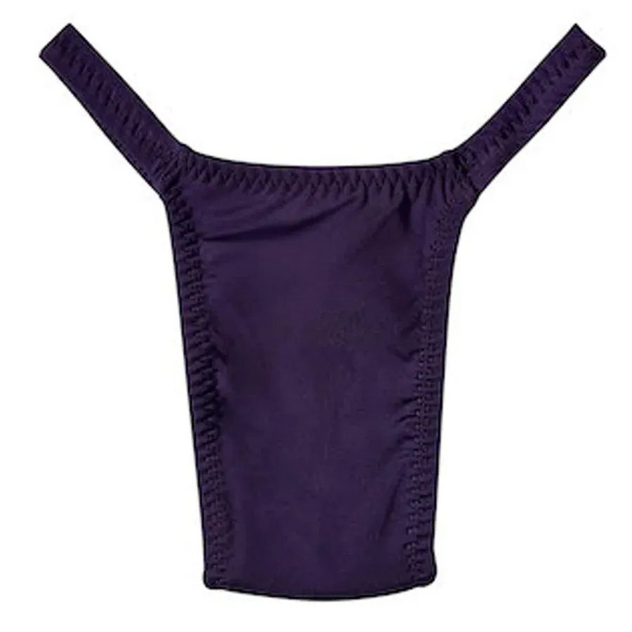 Custom Breathable Anti-bacterial Cotton Wider Front Panel Low Waist Girls Women Tucking Gaff Thong-RANBAO