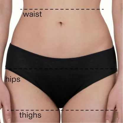 Custom Organic Sexy Sheer Pima Cotton Underwear Soft Breathable Low-Rise Briefs Everyday Woven Bikini for Adults-RANBAO