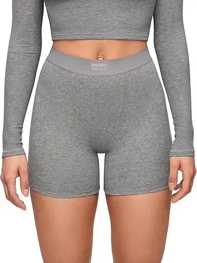 Customized Stretch Cotton Underwear High Waisted Panty Women's Boxer Boy Shorts Briefs-RANBAO