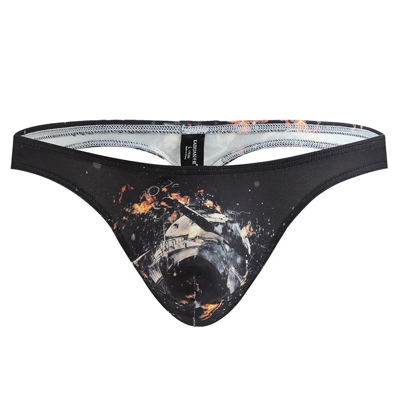 Wholesale Trendy Men Underwear Animal Printing Underwear Sexy for Gay Men-RANBAO