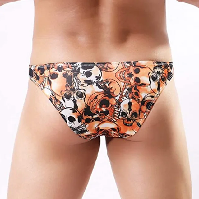 Cotton Printed Shorts Men'S Underwear Boxer Mid-Waist Breathable Under Wear Men Gift Boxed  Set Trunk Shorts-RANBAO