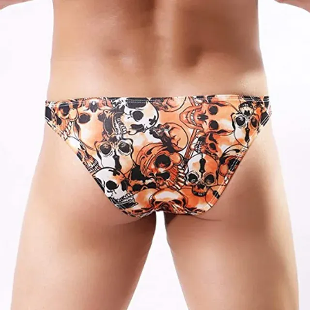 Cotton Printed Shorts Men'S Underwear Boxer Mid-Waist Breathable Under Wear Men Gift Boxed  Set Trunk Shorts-RANBAO