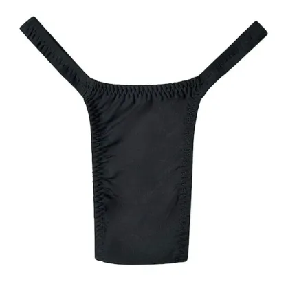 Custom Breathable Anti-bacterial Cotton Wider Front Panel Low Waist Girls Women Tucking Gaff Thong-RANBAO