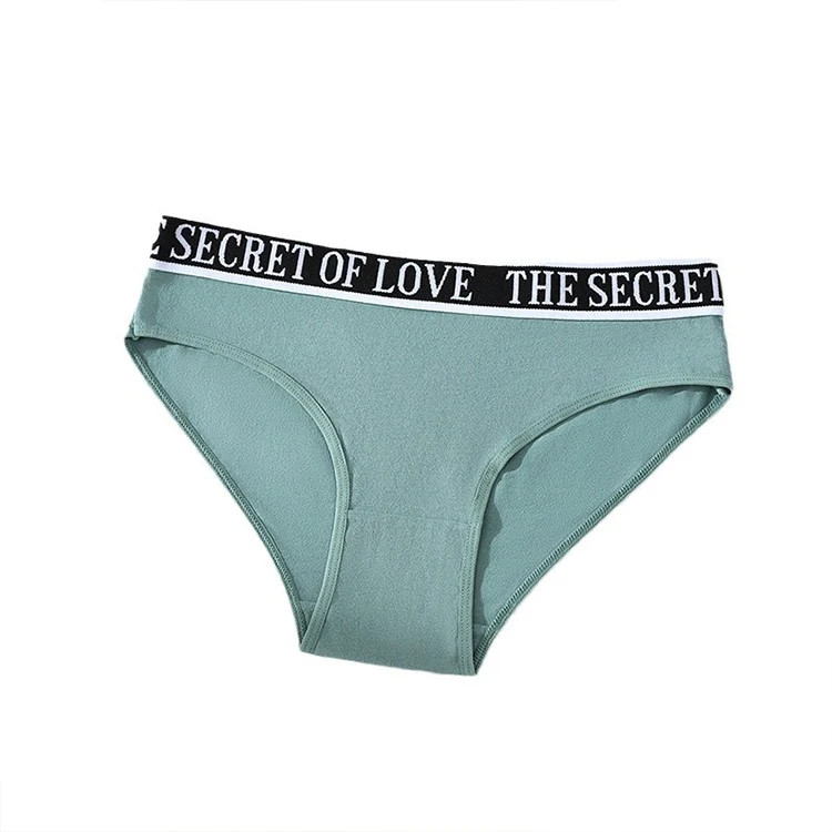 2025 New Custom Logo Plus Sizes Underwear Letter Printing Women Fitness Yoga Seamless Panties-RANBAO