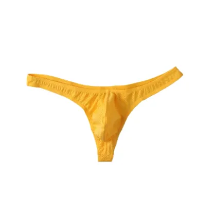 G-string Panties Cotton Underwear Men Sexy Panties Women Underpants Thongs Solid Color Briefs OEM Service-RANBAO