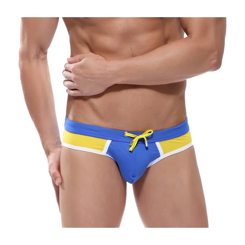 Just Arrivals String Swimsuit for Men Mixed Colors Mens Bikini Premium Men's Low Rise Beach Shorts-RANBAO