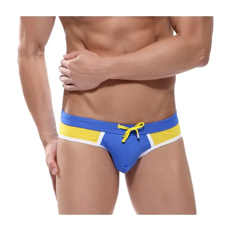 Just Arrivals String Swimsuit for Men Mixed Colors Mens Bikini Premium Men's Low Rise Beach Shorts-RANBAO