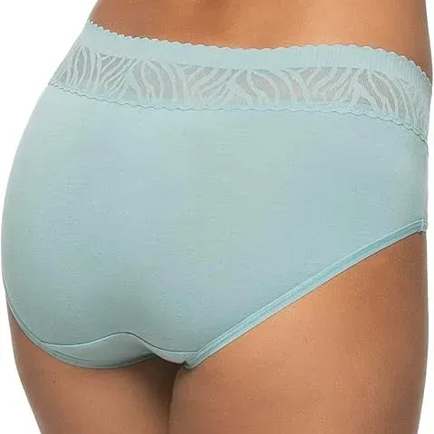 Lady's Custom Lace Women's Full Coverage Panties Solid Mid-rise Briefs Hipster for Female Women's Underwear Lingerie Knickers-RANBAO