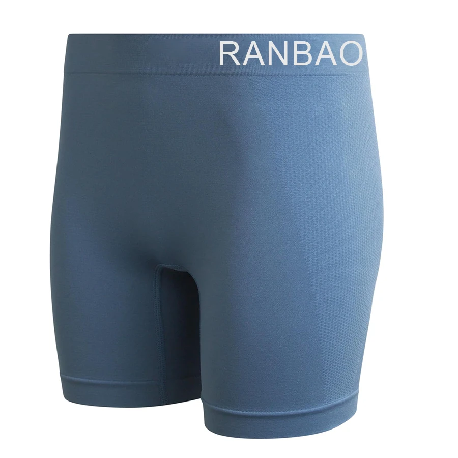 OEM Factory Custom 3XL Women Nylon Spandex Long Leg Boyshorts Panties With Comfortable+-RANBAO