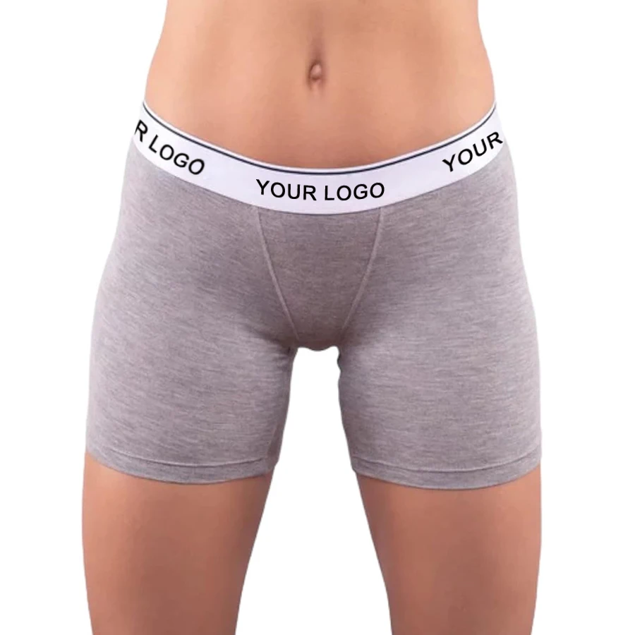 Comfortable Baller 5 Inch Boyshorts Panties Soft Chafing-Free No Roll Inseam Briefs Underwear Womens Boxer-RANBAO