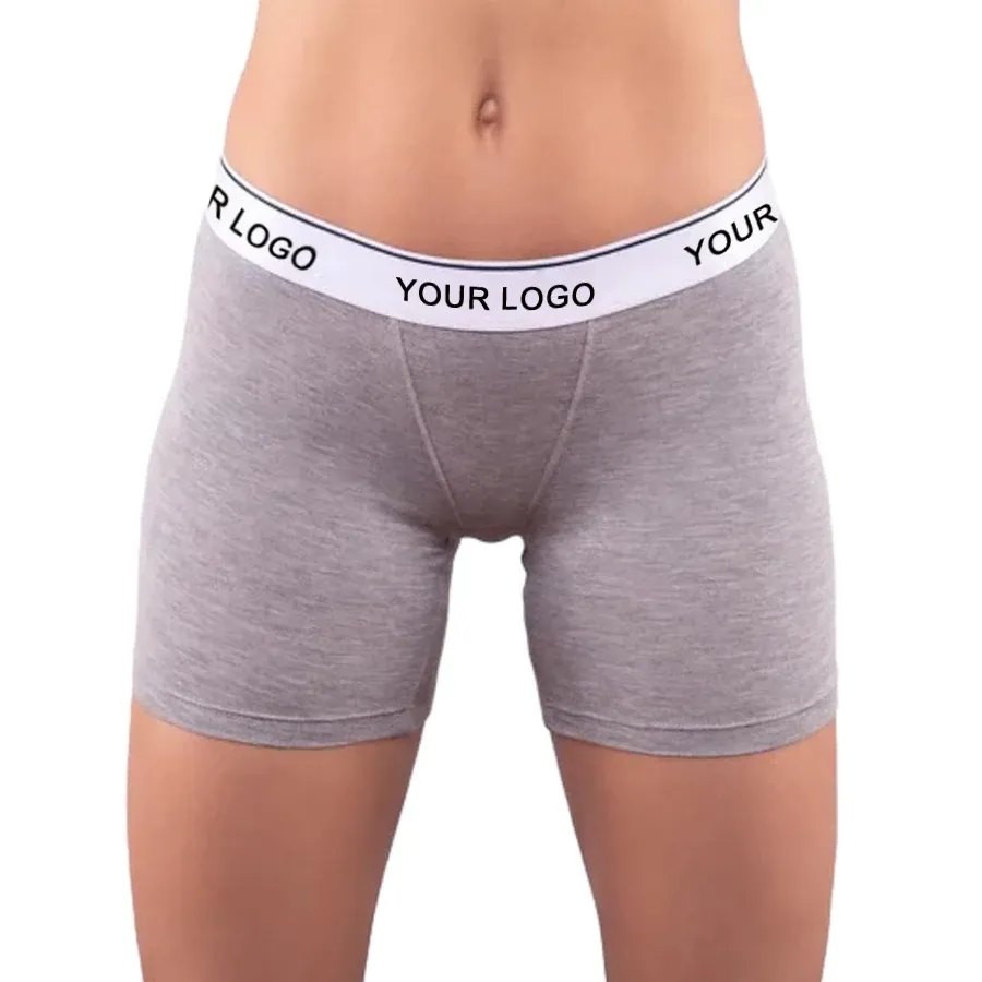 Comfortable Baller 5 Inch Boyshorts Panties Soft Chafing-Free No Roll Inseam Briefs Underwear Womens Boxer-RANBAO