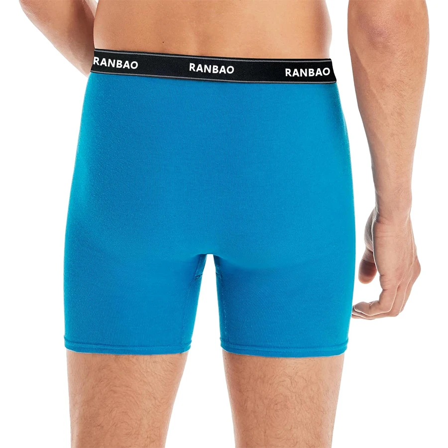Custom High Quality Soft Breathable Moisture Assorted Large Boxer Brief-RANBAO