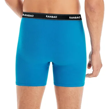 Custom High Quality Soft Breathable Moisture Assorted Large Boxer Brief-RANBAO
