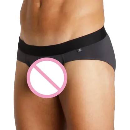 OEM Top Quality Briefs Mens Underwear Plus Size Wholesale Men Underwear Low-rise Sexy Men's Briefs-RANBAO