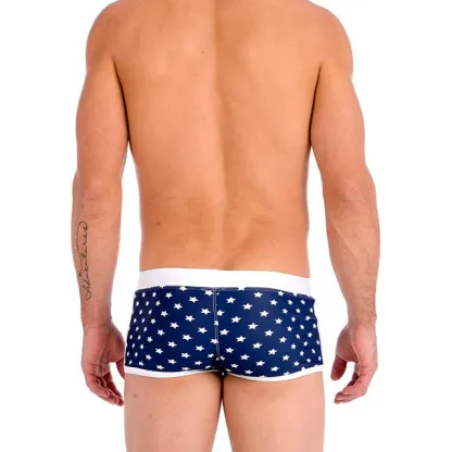 Wholesale Breathable Comfortable Eco-Friendly Swimwear Slimming Cheap Price Board Shorts Luxury Men's Swimming Trunks-RANBAO