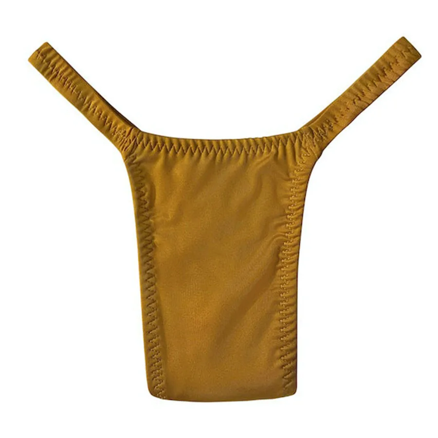Custom Breathable Anti-bacterial Cotton Wider Front Panel Low Waist Girls Women Tucking Gaff Thong-RANBAO