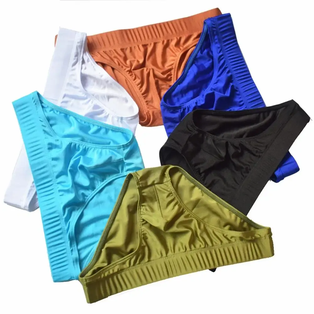 Organic Cotton Fabric Hot Selling Men Underwear With Custom Logo Underwear Men Boxer Brief-RANBAO