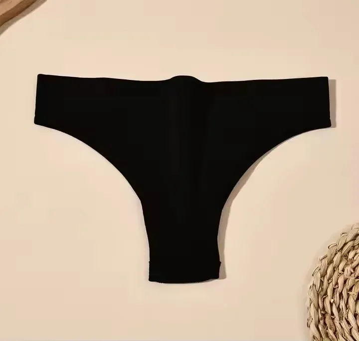 High Quality Breathable Women's Panties Sexy Solid Color Triangle Female Briefs Ladies' Adult Underwear Comfortable-RANBAO