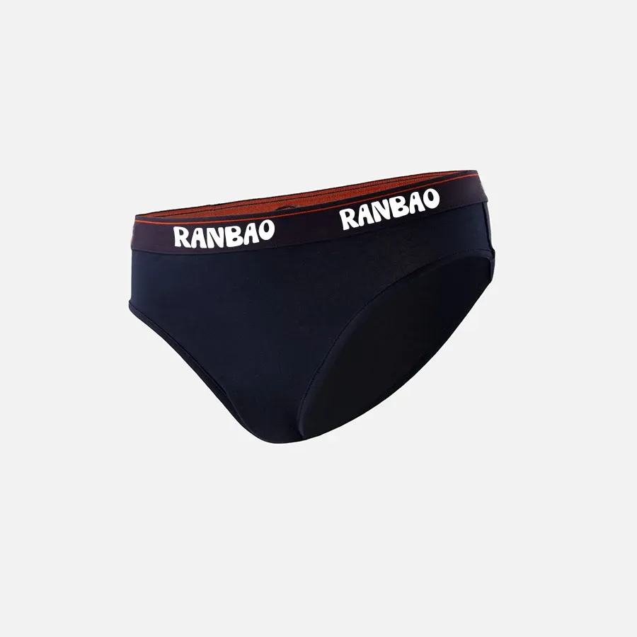 Customized high-quality women's cotton spandex sportswear set, sports bra and sports panties-RANBAO