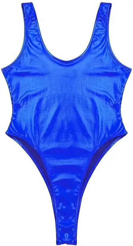 Lady's One-Piece Solid Plain Brazilian Cut Sexy Women's Panties Bodysuit Swimsuit Jumpsuit for Female Women's Underwear Beach-RANBAO