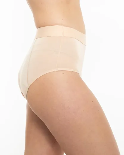 Custom Sustainability Eco-friendly Breathable Women Bamboo Fabric Outer Layer Brief Heavy Hold-RANBAO