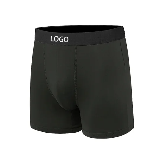 Customized Breathable Poly Spandex Fabric Ultra-soft Comfort Soft Fabric Printed Men's Cotton Boxer-RANBAO