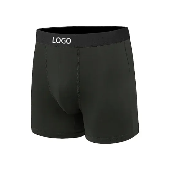 Customized Breathable Poly Spandex Fabric Ultra-soft Comfort Soft Fabric Printed Men's Cotton Boxer-RANBAO