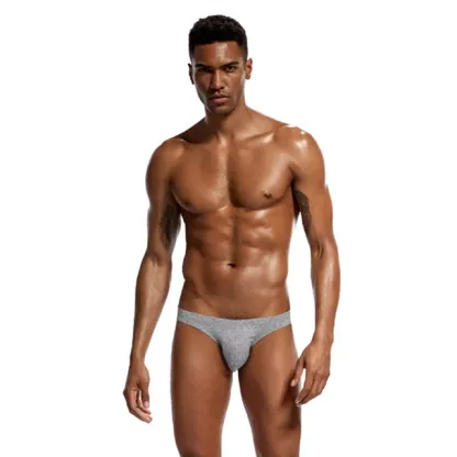 Manufacture Supply Soft Comfortable Breathable Men'S Briefs & Boxers Sexy Big Bulge Male Penis Underwear With Pouch-RANBAO