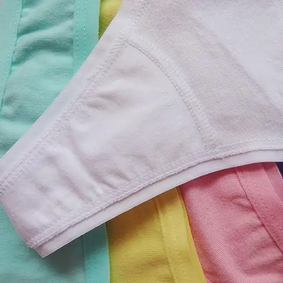 Color Stripes Panties Multi-Pack Breathable G-string Underwear Women Cotton Thong for Ladies-RANBAO