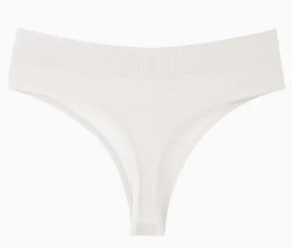 Thong MID Waist Plus Size Womens Sexy Underwear for Sports and Fitness-RANBAO