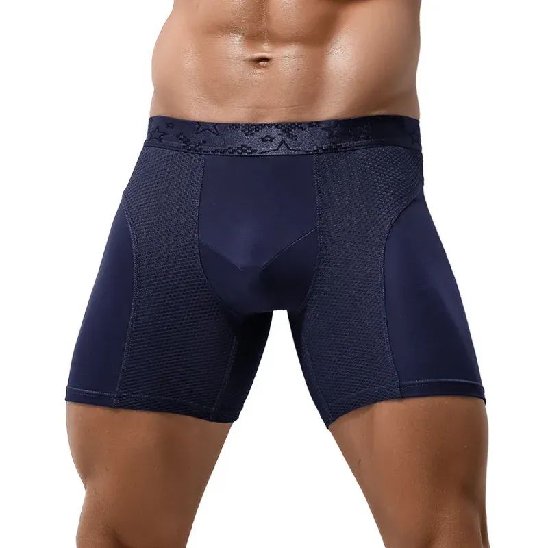 95%Cotton and 5%Elastic Fabric Cotton Stretch Classic Fit Boxer Underwear Garments Stock Lot Boxers-RANBAO