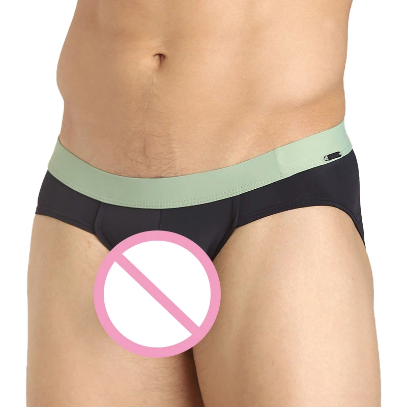 OEM Top Quality Briefs Mens Underwear Plus Size Wholesale Men Underwear Low-rise Sexy Men's Briefs-RANBAO