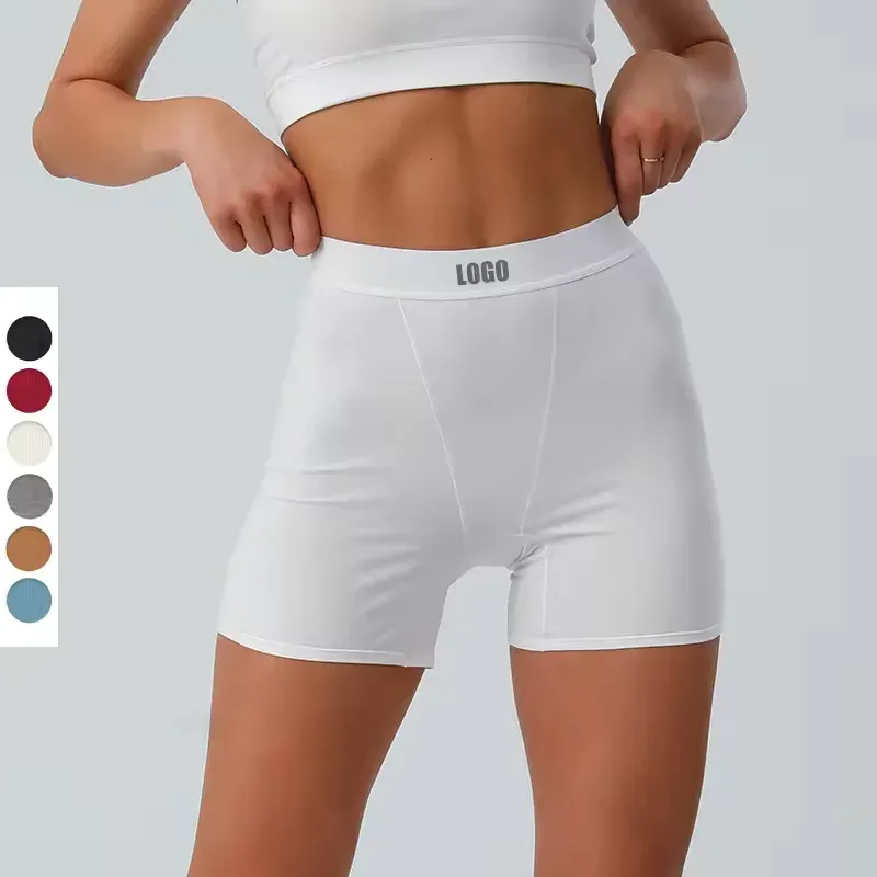 Custom Logo Color Plus Big Size High Quality Women's Boxer Boyshorts-RANBAO