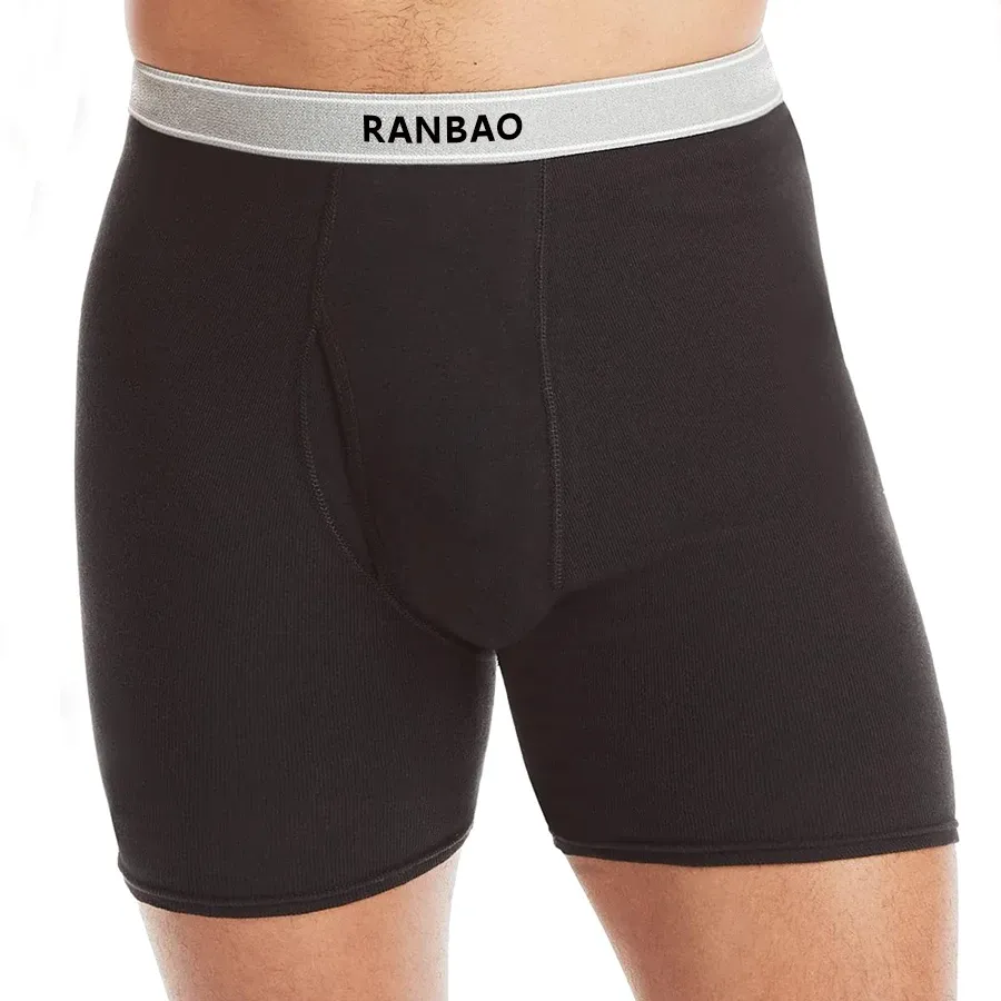 Custom High Quality Soft Breathable Moisture Assorted Large Boxer Brief-RANBAO