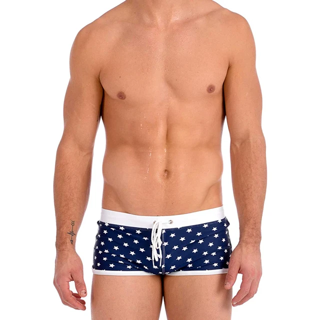 Wholesale Breathable Comfortable Eco-Friendly Swimwear Slimming Cheap Price Board Shorts Luxury Men's Swimming Trunks-RANBAO