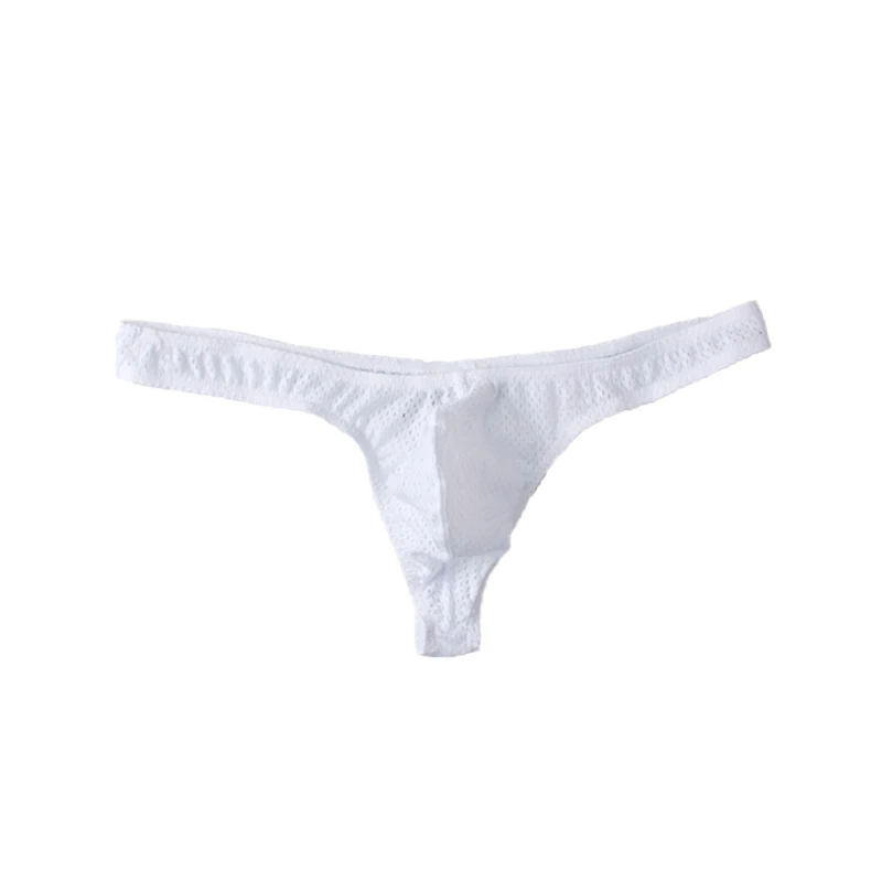G-string Panties Cotton Underwear Men Sexy Panties Women Underpants Thongs Solid Color Briefs OEM Service-RANBAO
