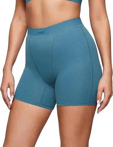 Customized Stretch Cotton Underwear High Waisted Panty Women's Boxer Boy Shorts Briefs-RANBAO