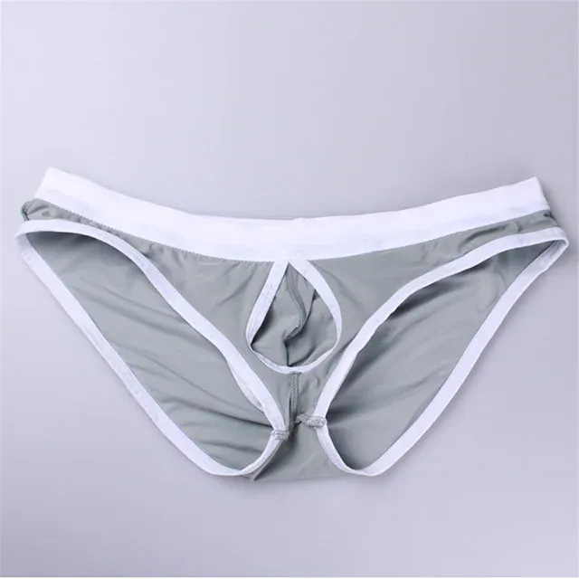 Special New Type Splicing Design Big Bulge Men'S Briefs & Boxers Mature Charming Male Penis Underwear With Pouch-RANBAO