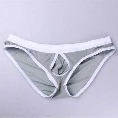 Special New Type Splicing Design Big Bulge Men'S Briefs & Boxers Mature Charming Male Penis Underwear With Pouch-RANBAO
